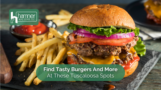 It's hard to beat a savory burger with fresh toppings. Stop by these Tuscaloosa shops for the best burgers in town.